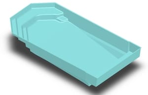 piscine agate bleue