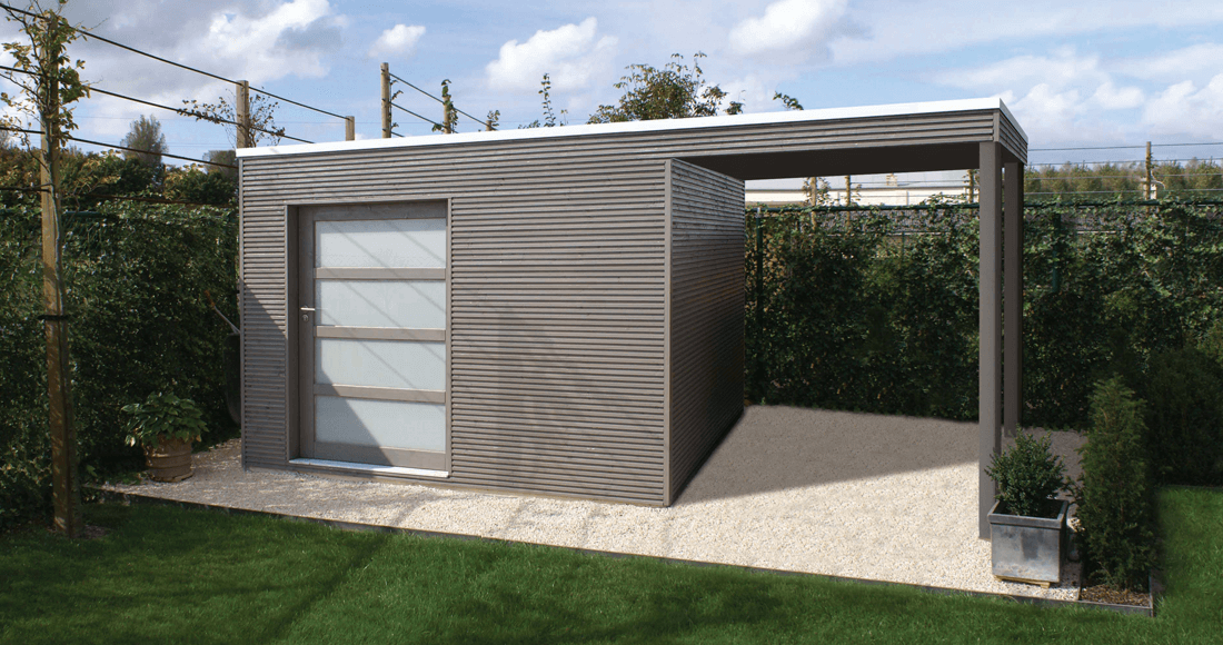 Abri en bois composite MODERNE