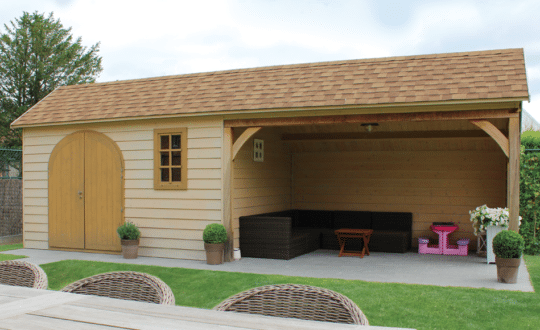 Chalet de jardin style COTTAGE Anglais 2