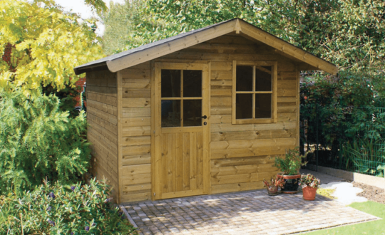 Abri de jardin classique