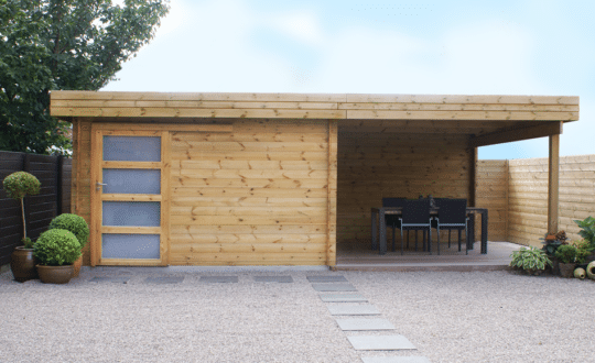 Abri de jardin MODERNE (système par emboitement)