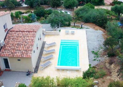 piscine coque cobalt