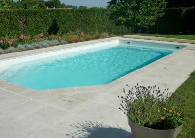 tanzanite piscine coque design