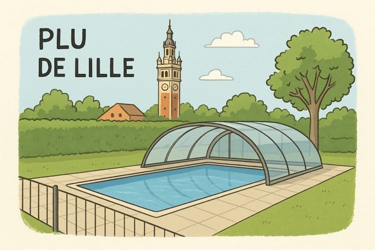 PLU Lille pour installation piscine