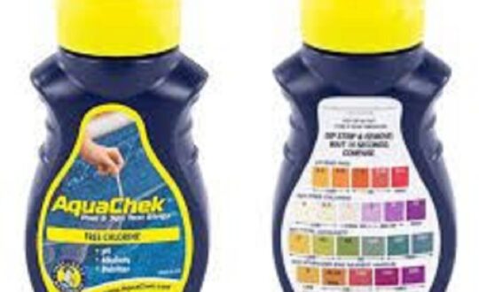 AQUACHECK - Jaune / Chlore - 50 Bandelettes