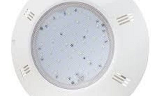 Projecteur LED SEAMAID BLANC pour piscine coque- extra plat à installer sur prise balai 1"1/2