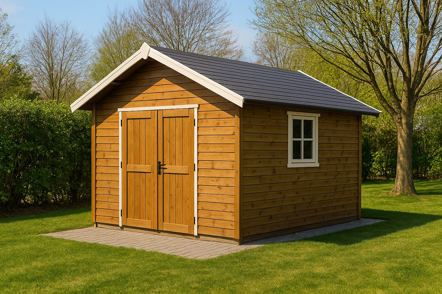 abri de jardin et entretien